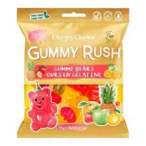Gummy Rush Gummy Bears Candy 3.1oz 12ct